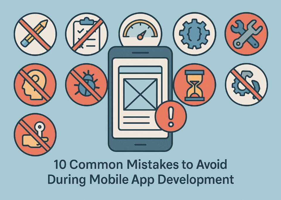 10 Mobile app development mistakes
